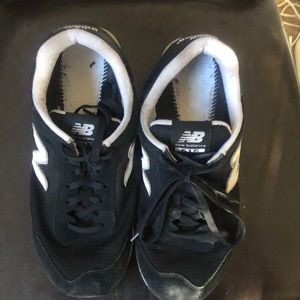 New Balance 515 Black Suede Shoes Sz 10 4E